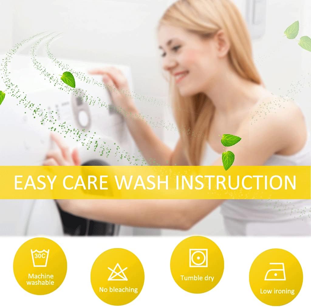 NICETOWN Smoky Blue Blackout Curtains - Thermal Insulated Drapes for Small Windows | 45" Length, 34" Wide, 2 Panels