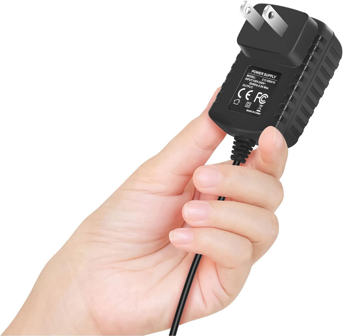 Xzrucst 2.4" AC Adapter for Digital IR Baby Monitor Video Talk Camera Power Supply Cord