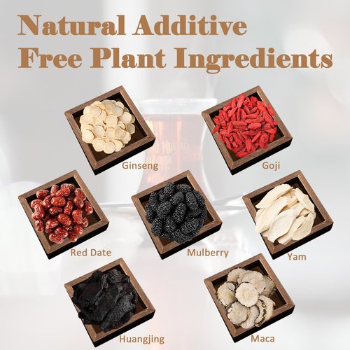 Kidney Tea Formula Ginseng Six Treasure Tea - Pure Natural Chinese Traditional Herbal Ginseng Six Treasure Kidney Detoxification Purification Tea Bag, Contains 7 Precious ingredient Formulas (30 bags/1 Pack)