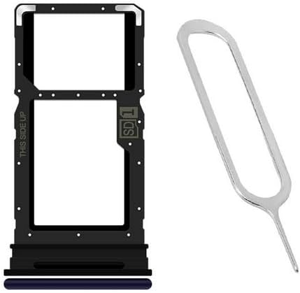 AceSoft 5G XT2075-2 Replaceable Standard Durable SIM and Memory Card Tray Holder w/SIM Card Pin Compatible