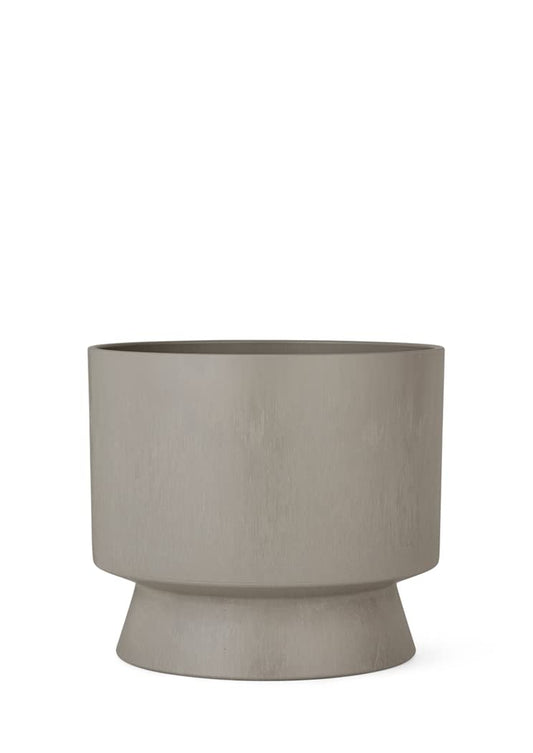 Rosendahl Recycled Flower Pot, Sand, 9.4" D x 8.3" H, Designed by Signe Wenneberg, Gift Box Included