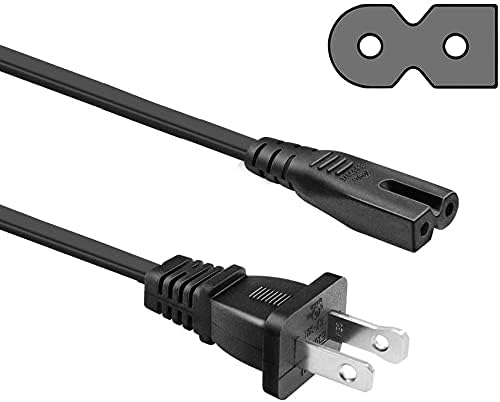 BestCH ZS-YN7PS ZS-YN7 ZS-Y3 ZS-X1 AC in Power Cord Outlet Socket Cable Plug Lead for Sony Boombox (Note:Only Fit