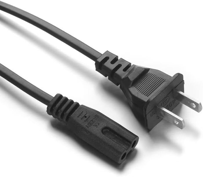 MDCGPower 5ft 58R6E1 58RGE 60H6E 2-Prong AC Power Cord Cable Compatible with Hisense LED Smart TV Lead