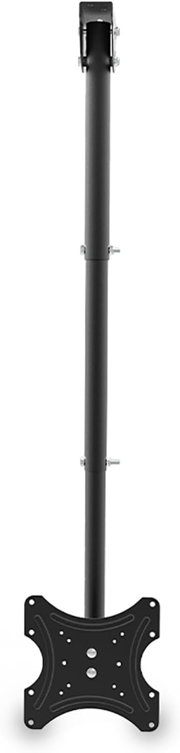 BIVVI 32-55 Inch 55Lbs,Max 200X200mm,Black Ceiling TV Mount Fits Most LED, LCD OLED Flat Screen TVs,Universal Wall