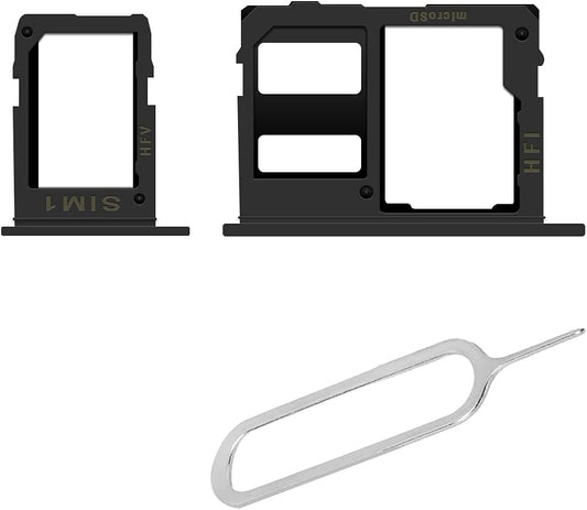 AceSoft A6 SM-A600A Lightweight Easy to Install Portable SIM and Memory Card Tray Holder w/SIM Card Ejection Pin