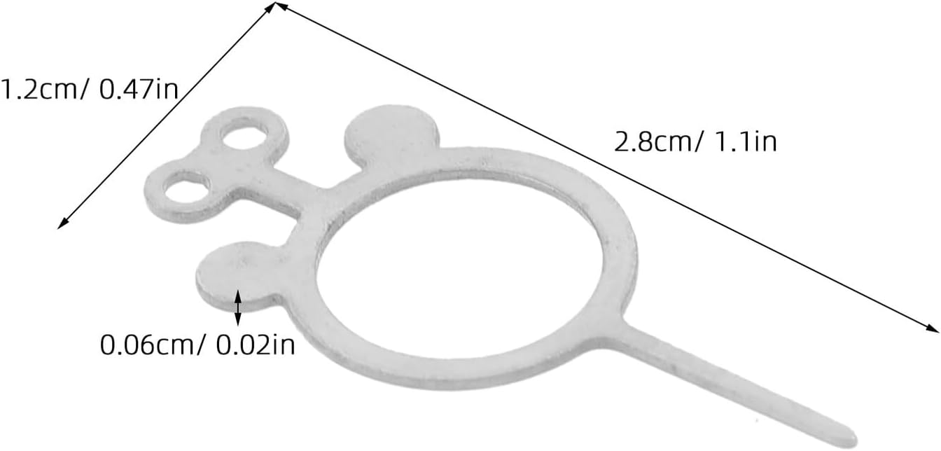 400pcs Set SEWACC Sim Card Removal Ejector Pins and Phone Sim Card Tools Universal for Office and Home Use
