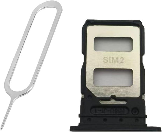 AceSoft 13 Premium Real Replaceable Boosting Dual SIM Card Tray Holder + SIM Card Ejection Pin Compatible with Xiaomi