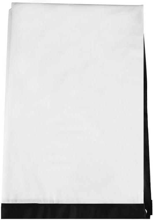 Yosoo Health Gear 16:9 40 120 inches (72in) Projection Screen Indoor Outdoor Projector Curtain, Thicken Portable White