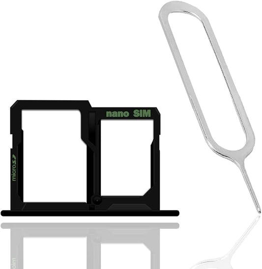 AceSoft US610 Replaceable Easy to Install Portable SIM and Memory Card Tray Holder w/SIM Card Ejection Pin Compatible