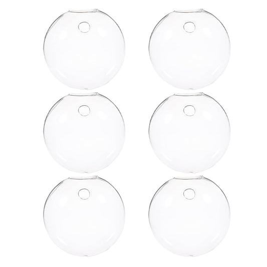 PRETYZOOM 6pcs Wall Hanging Glass Plant Pots Hydroponic Terrarium Vases for Home Décor and Indoor Plant Propagation