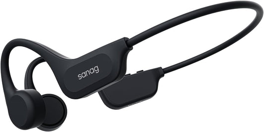 B60S IPX8 Swimming 64GB MP3 5.3 Headset Sanag Bone Conduction Headphones, Waterproof Earphones with Player, Bluetooth