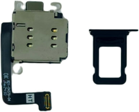 15 Dual Sim Reader and Sim Tray Compatible with iPhone Black