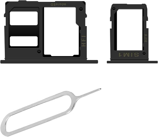 AceSoft A6+ SM-A605F Lightweight Standard Durable SIM and Memory Card Tray Holder w/SIM Card Ejection Pin Compatible