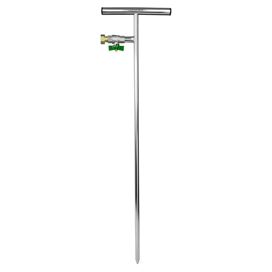 Varomorus Stainless Steel Deep Root Tree Watering Tool Irrigation System Wand T-Handle with Valve