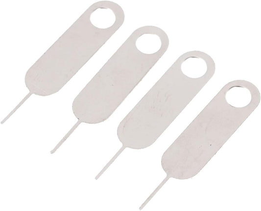 100pcs Set Beaupretty Universal Sim Tray Eject Pin Tool Hard Steel Mobile Phone Sim Card Removal Pins for Smartphones