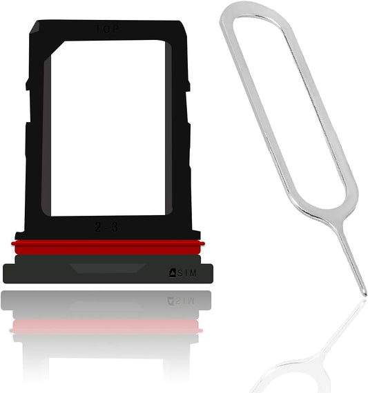 AceSoft S6 SM-G890A Lightweight Easy to Install Single SIM Card Tray Holder Replacement w/SIM Card Ejection Pin