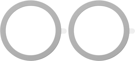 55x0.4mm(ODxT) 2 Pack, MECCANIXITY Universal Metal Ring Sticker Wireless Magnetic Charger Magnet Ring Stickers