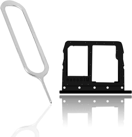 AceSoft K30 (2019) LM-X320QM Lightweight Premium Portable SIM and Memory Card Tray Holder w/SIM Card Ejection Pin