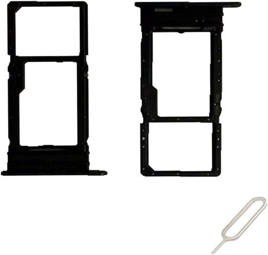 2PCS A16 5G for Samsung Galaxy Replacement Sim Card Tray SD Slot Holder with Removed Tool