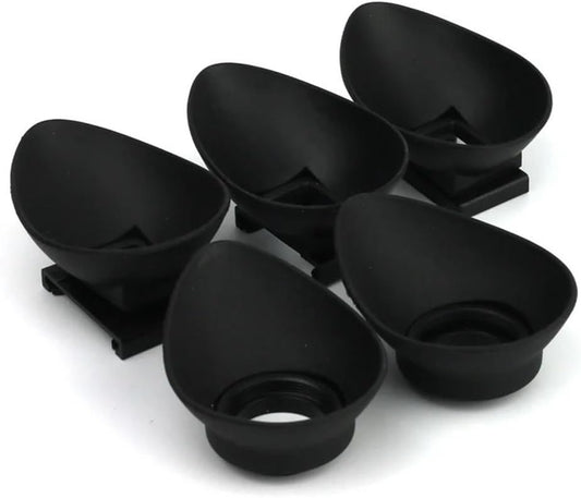 ZTBH 1pc 18mm 22mm 19mm 22mm 22mm) Microscope Accessories Kit Square SLR Camera Eyecup Round SLR Camera Viewfinder