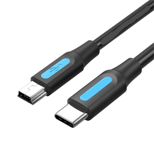 ZDMEBEZ 1Pcs MP3 1.5m 2m(1.5m) USB C to Mini USB Cable Type C Adapter for Digital Camera Player HDD Type-c to Mini USB