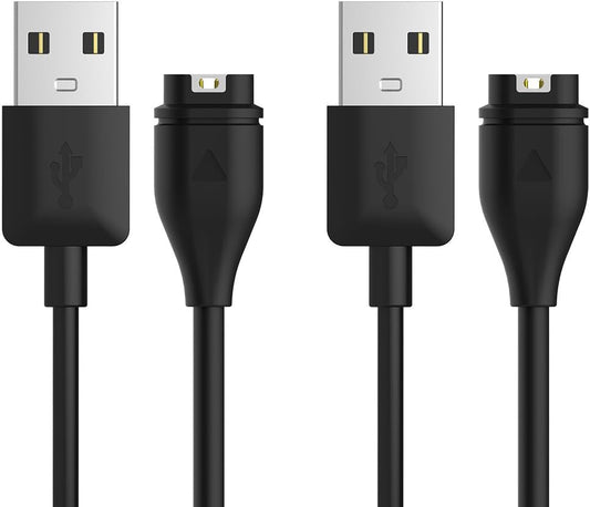 2 Pack 1M TUSITA Charger Cable Compatible with Garmin Watch
