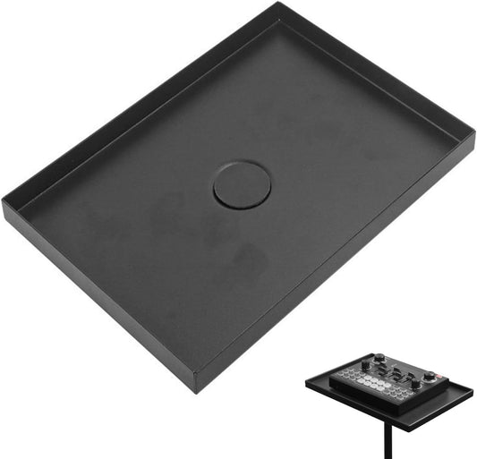 ZUDILYO 1/4" 9.84x7.08 Inch Projector Tray Laptop Tray Platform Holder Pallet for Screw Tripod Stand for Office, Home