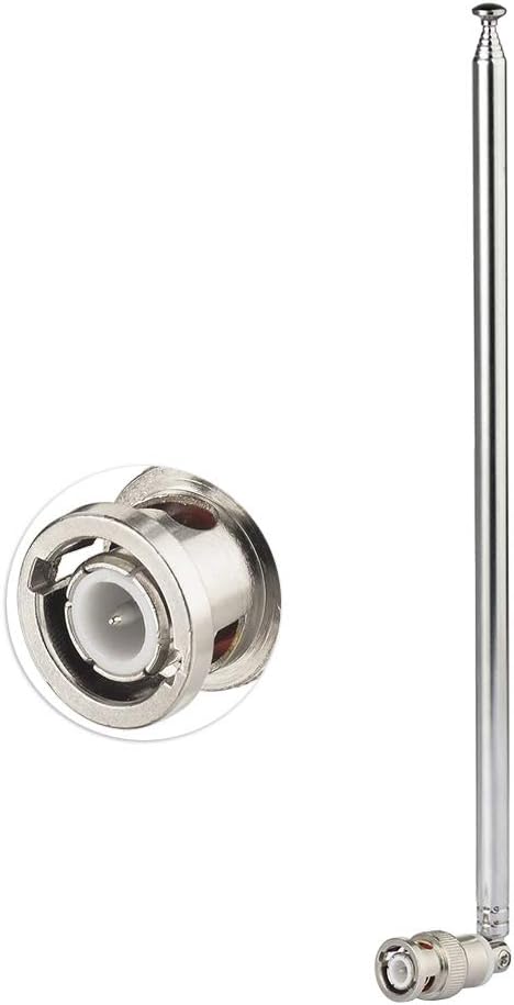 BINGFU 20-1300MHz 7 Counter Police Radio Scanner Antenna Sections Telescopic BNC Male Handheld CB Ham Antenna