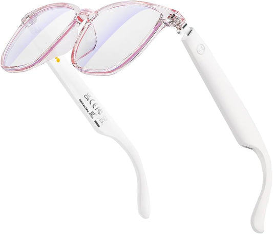Bluetooth Audio Smart Glasses, Smart Wireless Headphone Sunglasses for Men and Women,Built-in Mic & Speakers,Magnetic