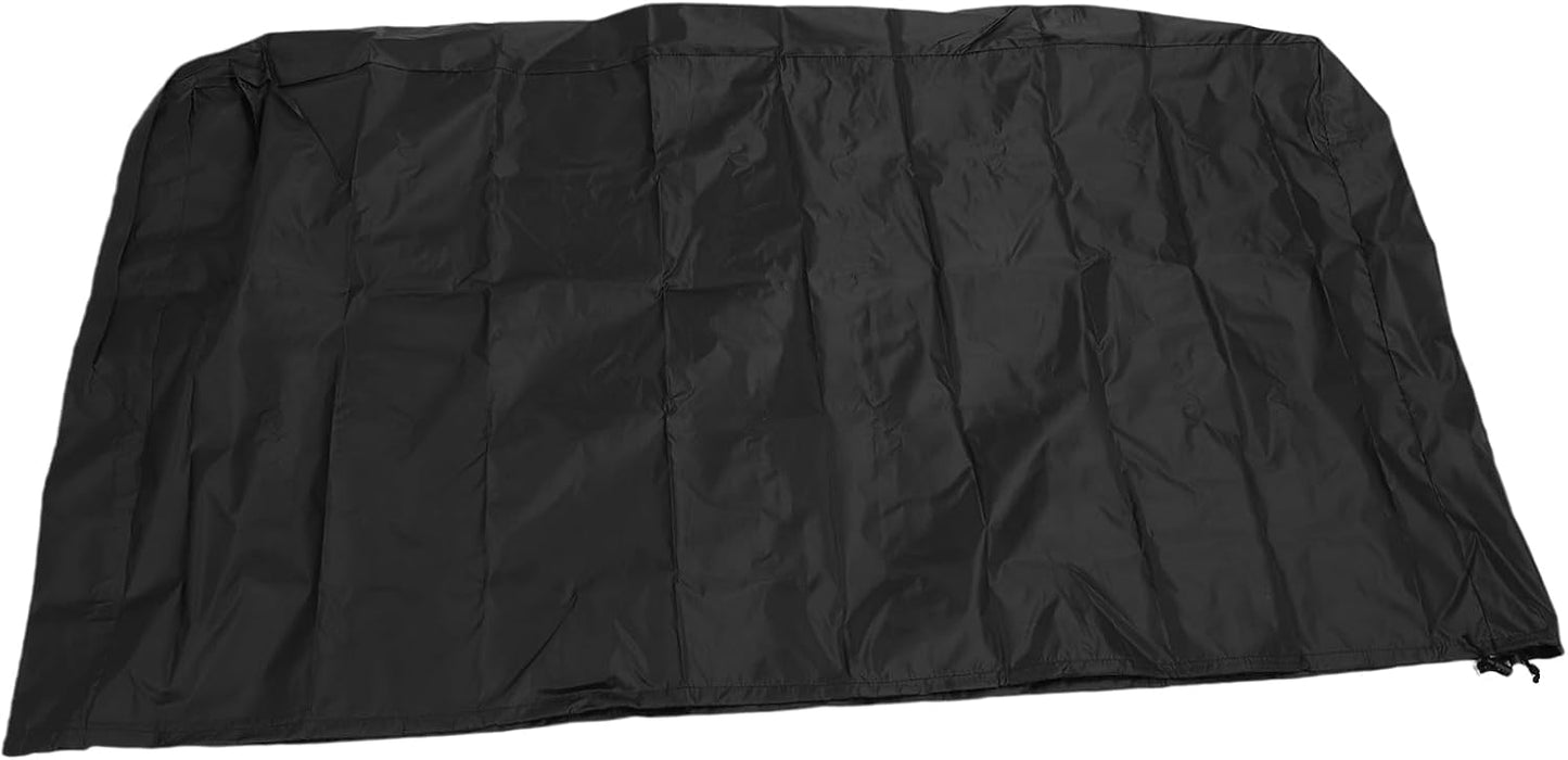 Eminchu 210D Outdoor TV Stand Cover, Rainproof Dust Proof TV Cover, Elastic Band with Oxford Cloth, Ideal for Patio