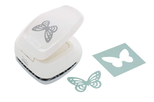 Bira Craft 1.5 inch Butterfly Silhouette Craft Lever Punch for Scrapbooking and Arts(Butterfly)