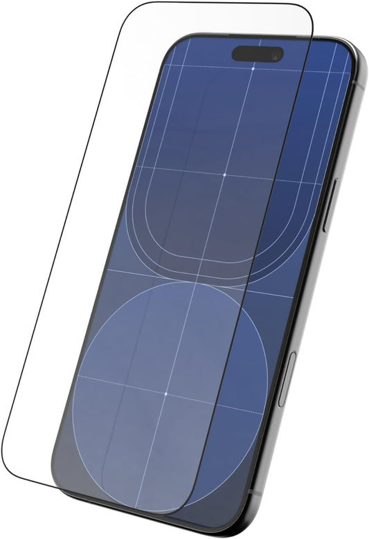 17 16 9H RHINOSHIELD Screen Protector Compatible with iPhone Pro Max / Pro Max | Tempered Glass Protecctor- High