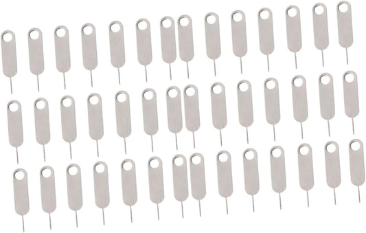 200pcs Angoily Sim Tray Ejector Tool Mobile Phone Pin Extraction Lightweight Design for Easy Sim Card Removal