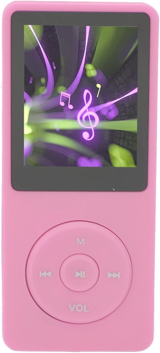 Zopsc 8GB MP3 1.8in 64GB Player, Music Player with FM Radio, Movies, Music, Ebook, Supports Up