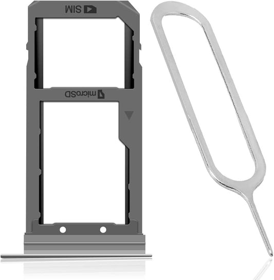 AceSoft S7 SM-G935R4 Replacement Standard Portable SIM and Memory Card Tray Holder SIM Key Compatible with Samsung