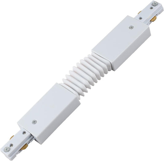 Skiennix H Type Track Lighting Connector - Flexible White 3-Wire Adjustable Accessory