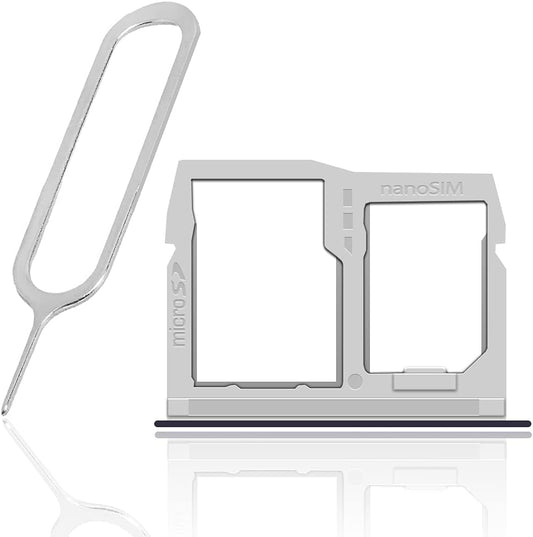 AceSoft 6 LM-Q730TM Lightweight Standard Durable SIM and Memory Card Tray Holder w/SIM Card Ejection Pin Compatible