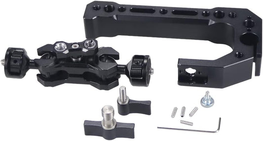 BGNing 1/4'' (1/4 1/4 Multi-Function Dual Ball Head Magic Arm Mount Adapter with Screw for DSLR Cameras Fill Light