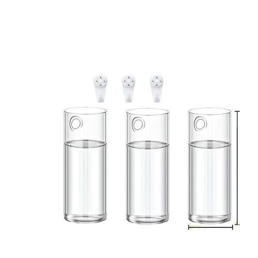 Glass Vase Vase 3Pack Wall Hanging Glass Planters Plant Terrarium Plants Holders Air with Plastic Invisible Traceless Hangers(3Pcs Large)