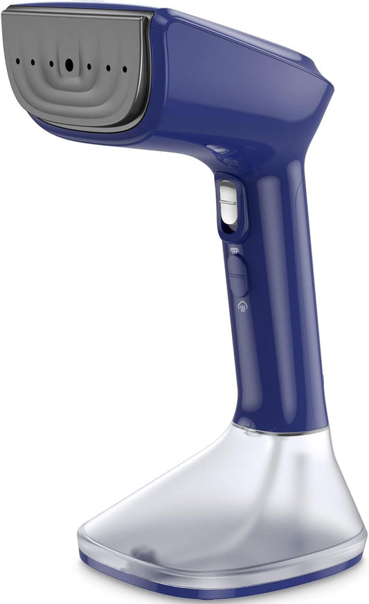 Skiennix Steamer for Clothes - 1800W Powerful Steam, Fast 20-Second Heat-Up, Detachable Tank | Blue
