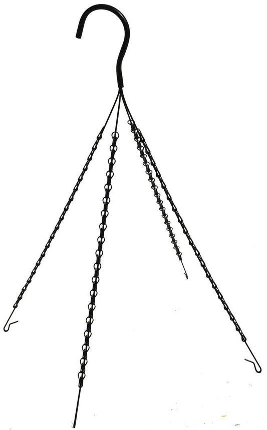 26" Rigid Wire Hanger for Hanging Baskets (WC), 4 Strands - 10 Pcs Pack