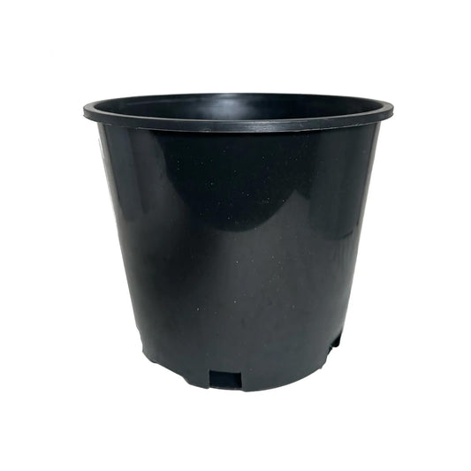 3 Gallon Nursery Pots - Professional Heavy Duty Injection Molded Plastic Plant Pots with Drainage Holes – 11 Inch Round Flower Pots for Shrubs, Perennials & Tropicals – Stackable (15)