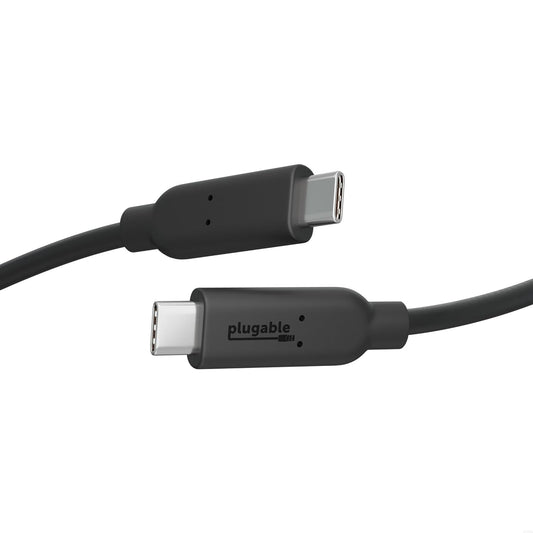 10Gbps 3.3 (1 5A, 3.1 2 Plugable USB C to USB C Cable, feet Meter), USB-IF Certified, USB Gen Type-C - Driverless