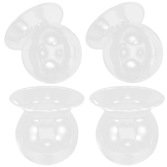 BESPORTBLE 4pcs Glass Propagation Station Set European Iron Deer Frame, Hydroponic Planter Vases for Indoor Plants and Floral Arrangements, Glass Terrarium Centerpiece for Home Décor