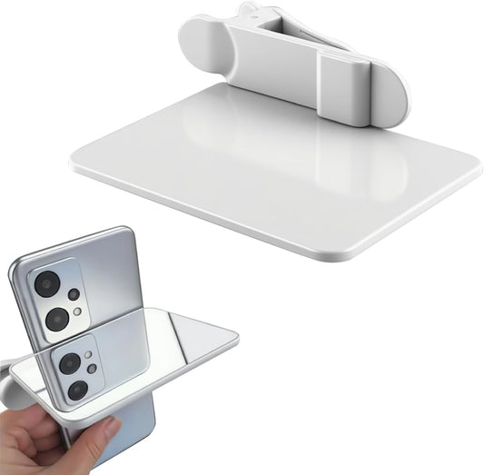 2-in-1 Sky Mirror Reflection Selfie Clip Kit Mirror & Reflection Filter Compatible with iPhone/Android Rear Camera