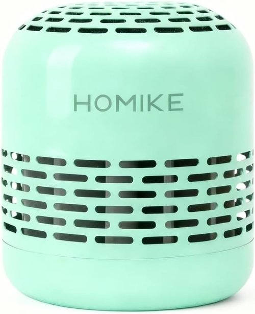 HOMIKE Refrigerator Deodorizer - Long-Lasting Odor Eliminator for Fridge, Car, Closet & More | Green