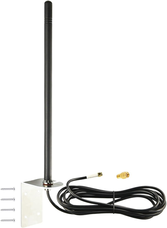 Boobrie 2.4Ghz 5Ghz/5.8Ghz 9.84ft Dual Band Outdoor WiFi Antenna Omnidirectional WiFi Antenna Cable SMA Male & RP-SMA