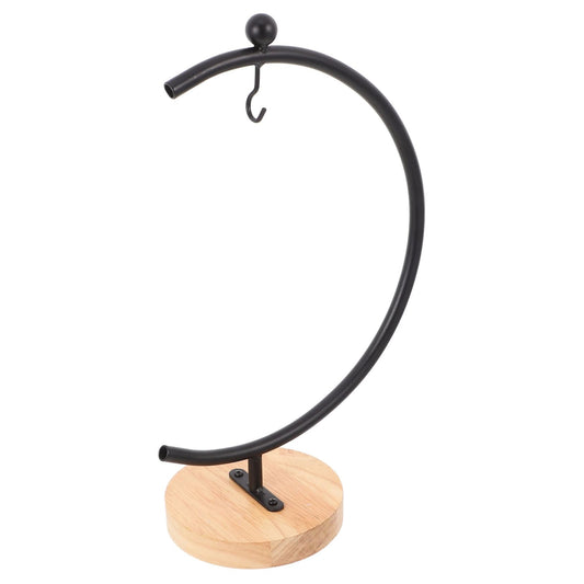 BESPORTBLE Ornament Display Stand Ornament Stand Holder Iron Pothook Stand for Hanging Glass Globe Air Plants Terrarium Ornament and Home Wedding Decoration