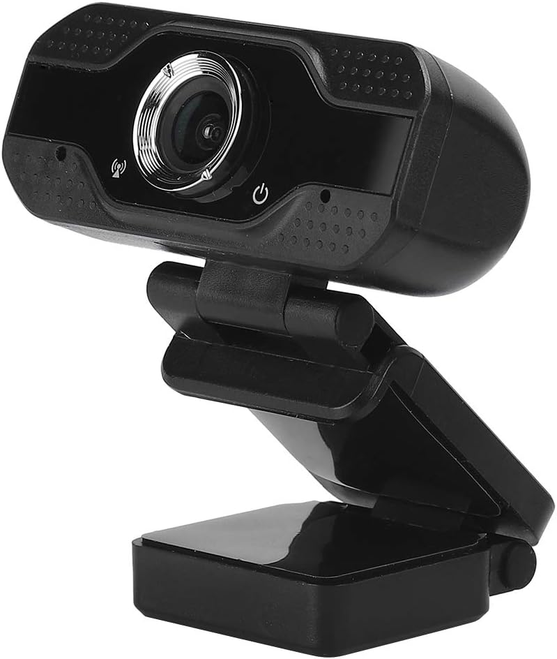 ciciglow 1080P PC Webcam, Desktop Computer Camera USB with Microphone USB Online Class Webcam for Live Streaming, Video