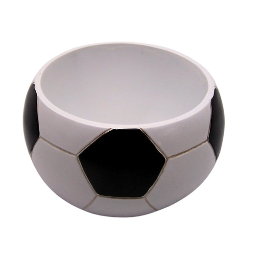 Wowser Soccer Ball Shaped Planter Pot, Home & Garden Decor, Sports Theme Planter, 6.5 Inches
